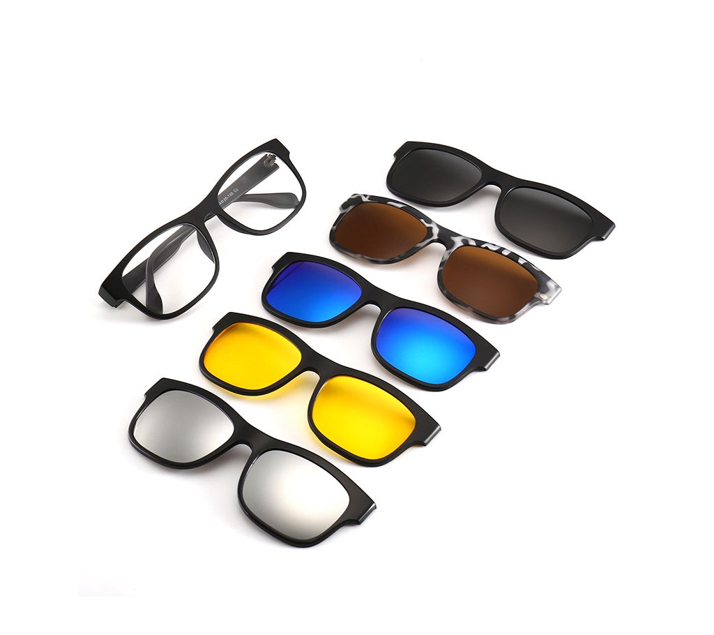 6 in 1 Magnetic Sunglass #1063199 buy from mirpur trading . in AjkerDeal