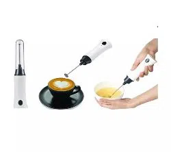 OGN ZB Rechargeable Cordless Coffee Latte Foam Mixer ( ZB1508 ) White