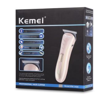 Kemei KM-1409 Electric Hair Clipper Hair Trimmer Men Professional Rechargeable