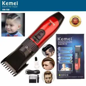 Kemei KM - 730 Electric Rechargeable Hair Clipper Trimmer