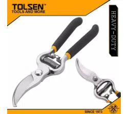 tolsen-bypass-pattern-garden-pruning-shear-200mm-8-dipped-handle-31018