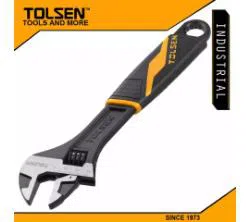TOLSEN Adjustable Wrench Industrial GRIPro Series