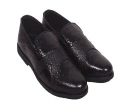 Tassel001  Gents leather shoe black