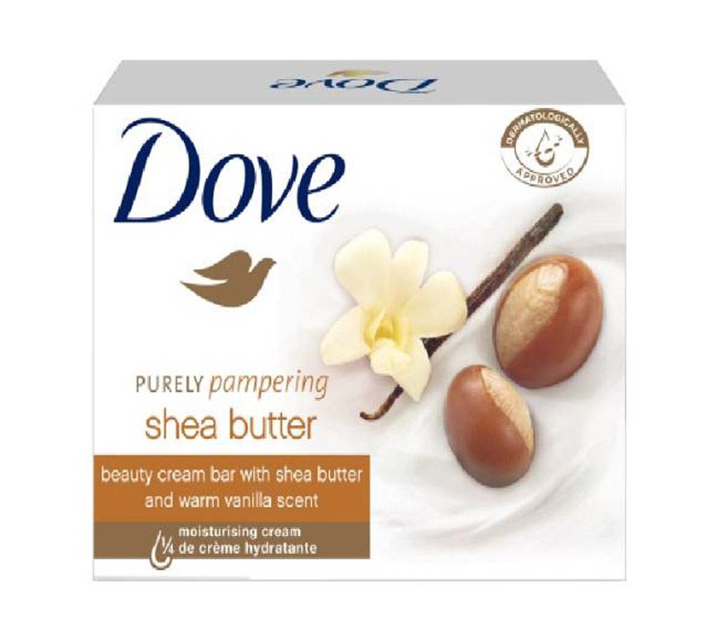Dove Shea butter বিউটি ক্রিম বার সোপ - 100g বাংলাদেশ - 597420
