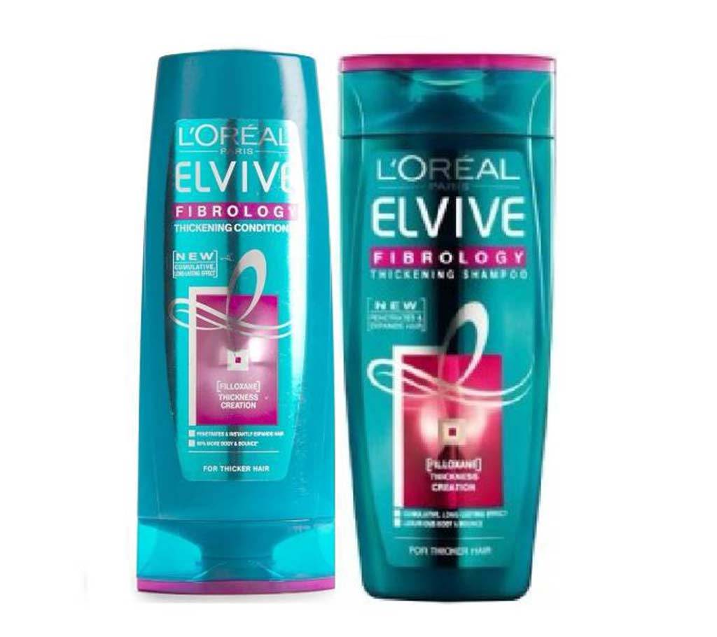 L'Oreal Elvive Fibrology Shampoo & Conditioner বাংলাদেশ - 606604