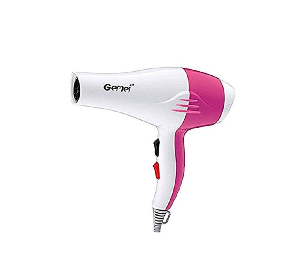 Gemei GM-1702 Hair Dryers - White and Purple বাংলাদেশ - 648982