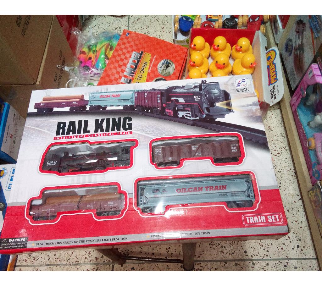 rail king Toy Train set 763873 buy from kids world . in AjkerDeal