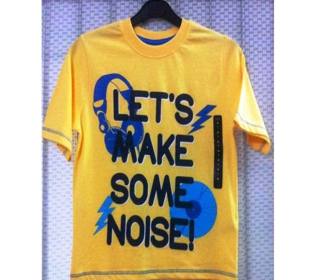 Lets Make Some Noise Kids Round Neck T-Shirt বাংলাদেশ - 692151