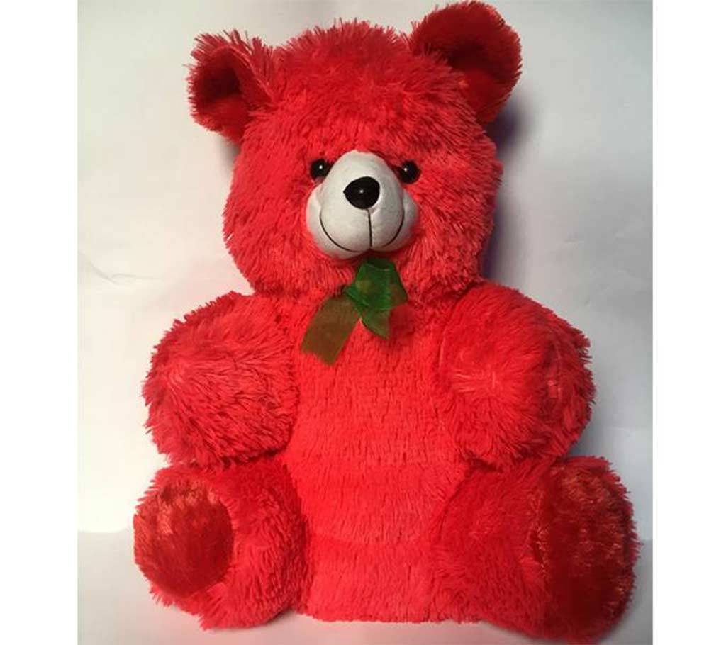 woolen Pink-Red Teddy Bear বাংলাদেশ - 615160
