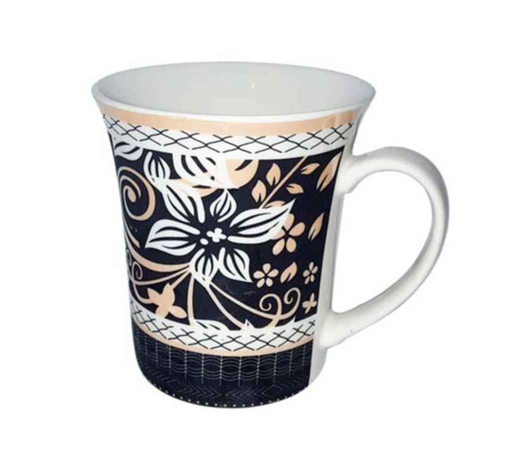 Multi Color Flower Designed Ceramic Mug বাংলাদেশ - 615198