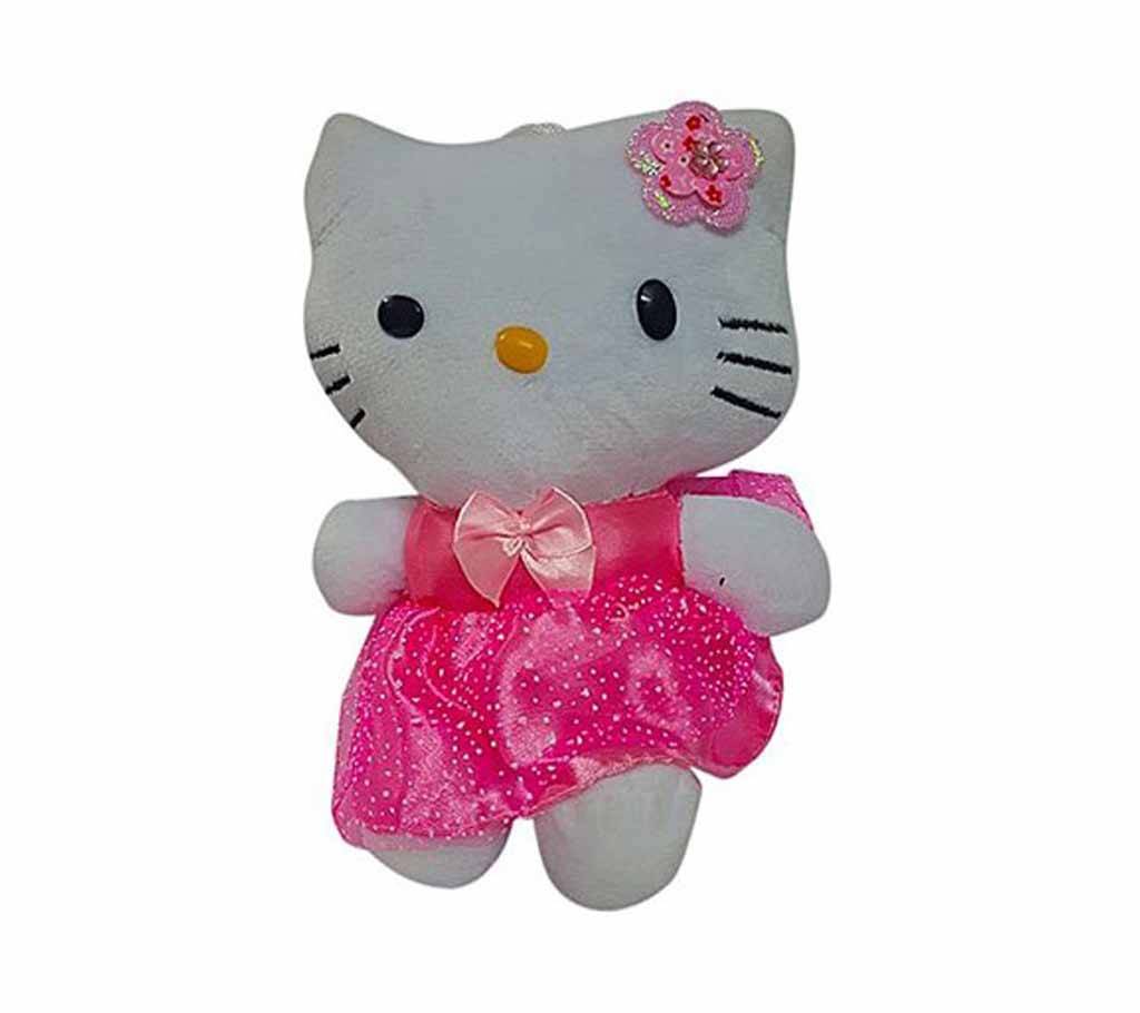Cute Hello Kitty Cat কটন ডল ফর কিডস - white বাংলাদেশ - 640605