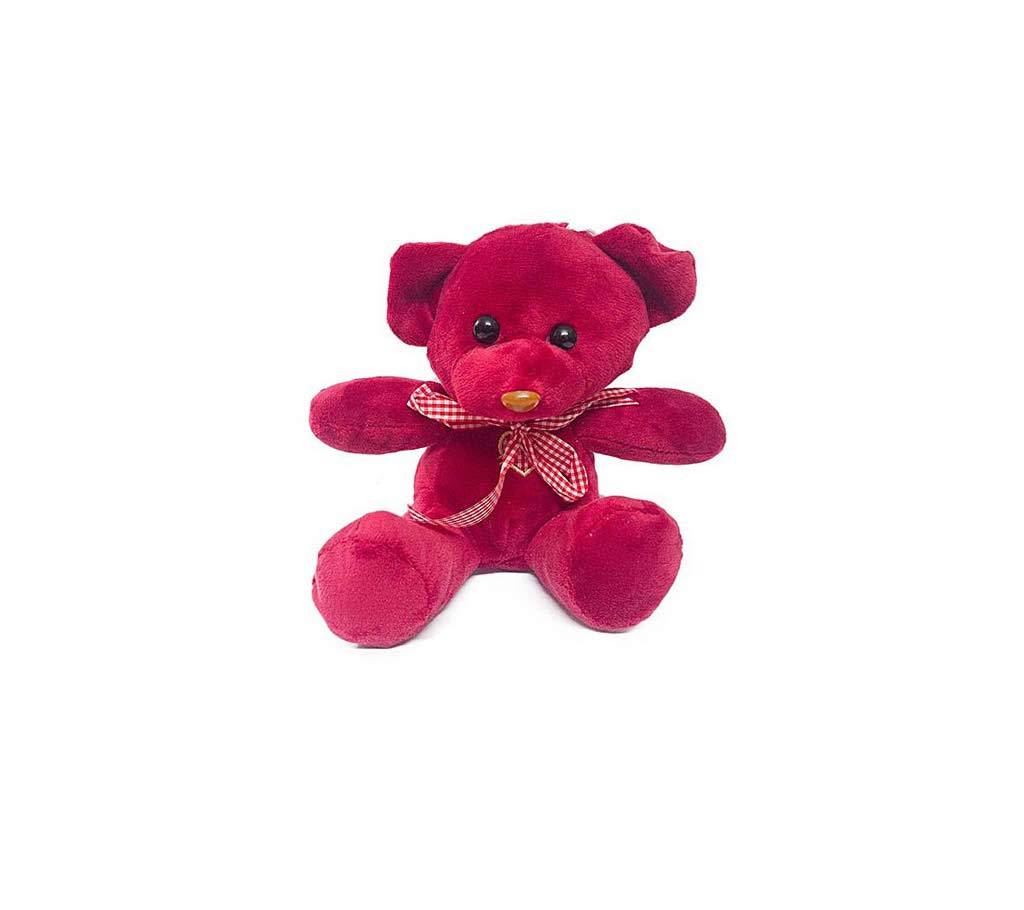 Cute teddy bear কটন ডল ফর কিডস- Lovely red বাংলাদেশ - 640615