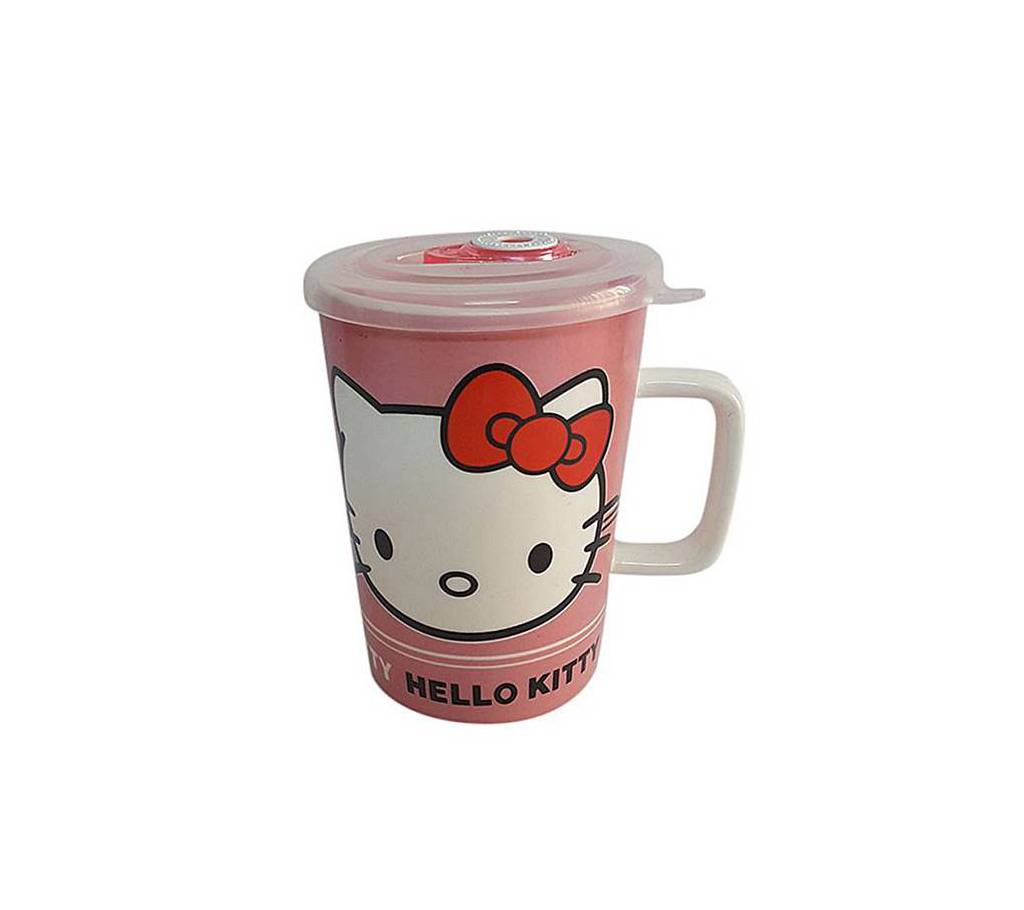 Cute Hello Kitty সিরামিক জুস অ্যান্ড কফি মগ- পিঙ্ক বাংলাদেশ - 648236