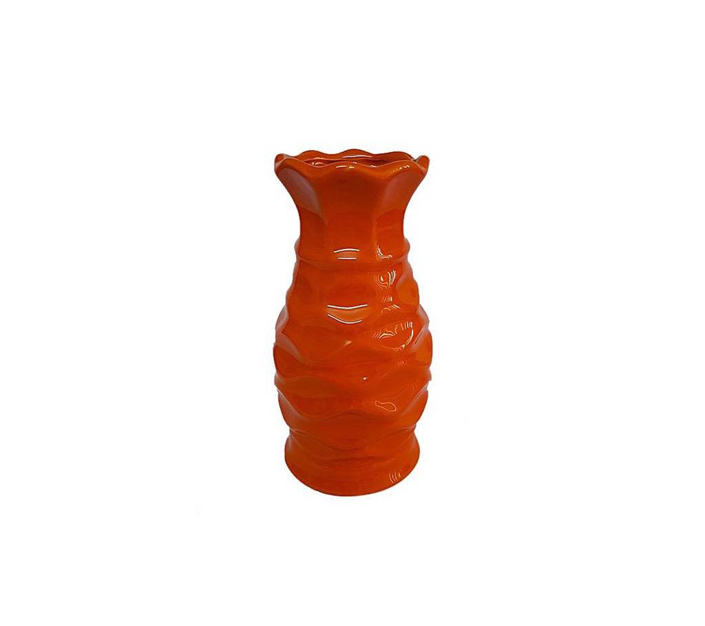 Single Color Ceramic ফুলদানি - Red বাংলাদেশ - 653821