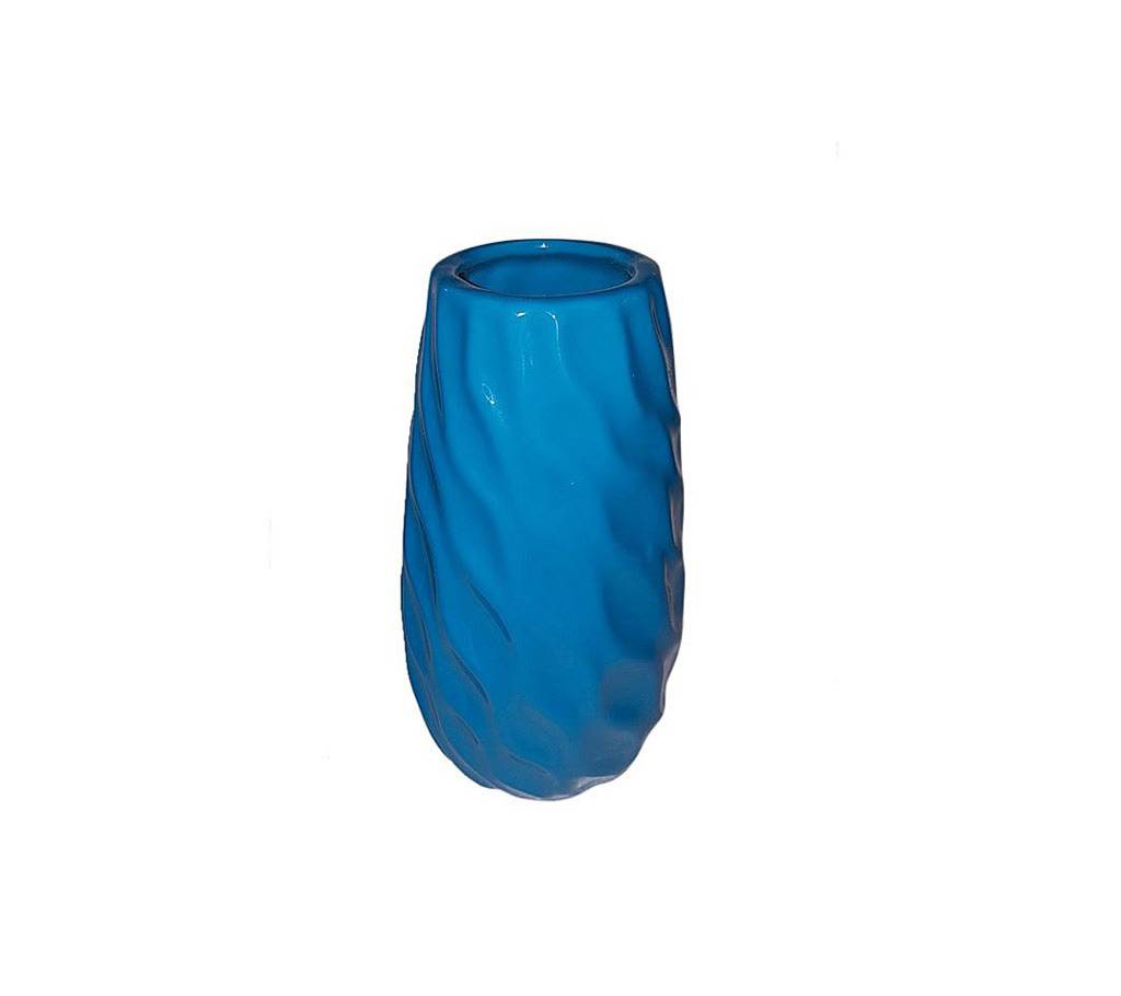 Single Color Ceramic ফুলদানি- Blue বাংলাদেশ - 653824
