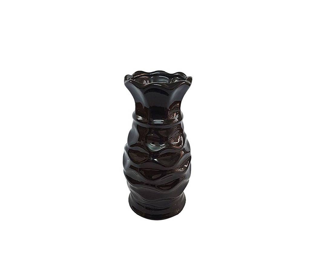 Single Color Ceramic ফুলদানি - Black বাংলাদেশ - 653825