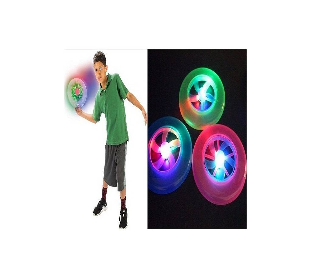 LED Fly Disc Frisbee ফ্ল্যাশিং ডিস্ক খেলনা বাংলাদেশ - 721290