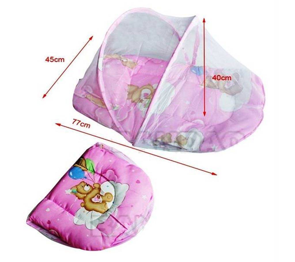 Baby Mosquito net Bed Pillow With carry bag বাংলাদেশ - 615775