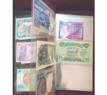 Note Bank check Collection Albam