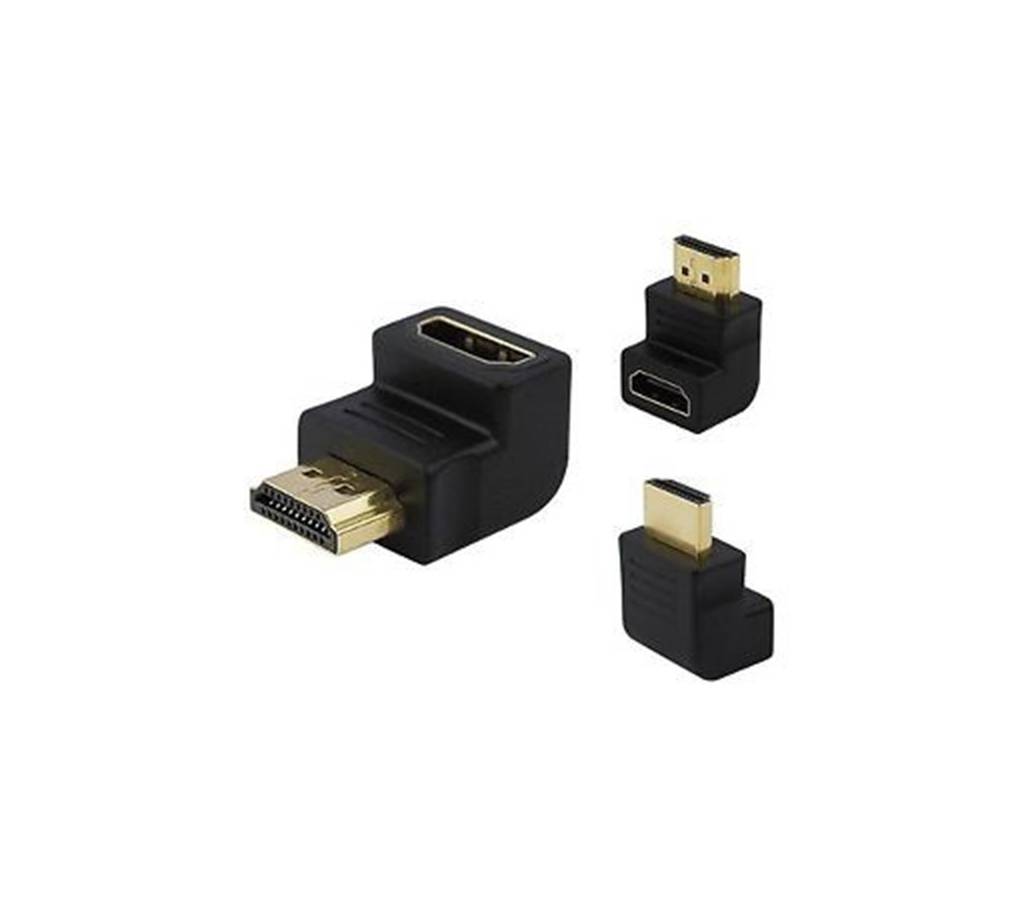 HDMI Male to HDMI female L shape Converter বাংলাদেশ - 732555