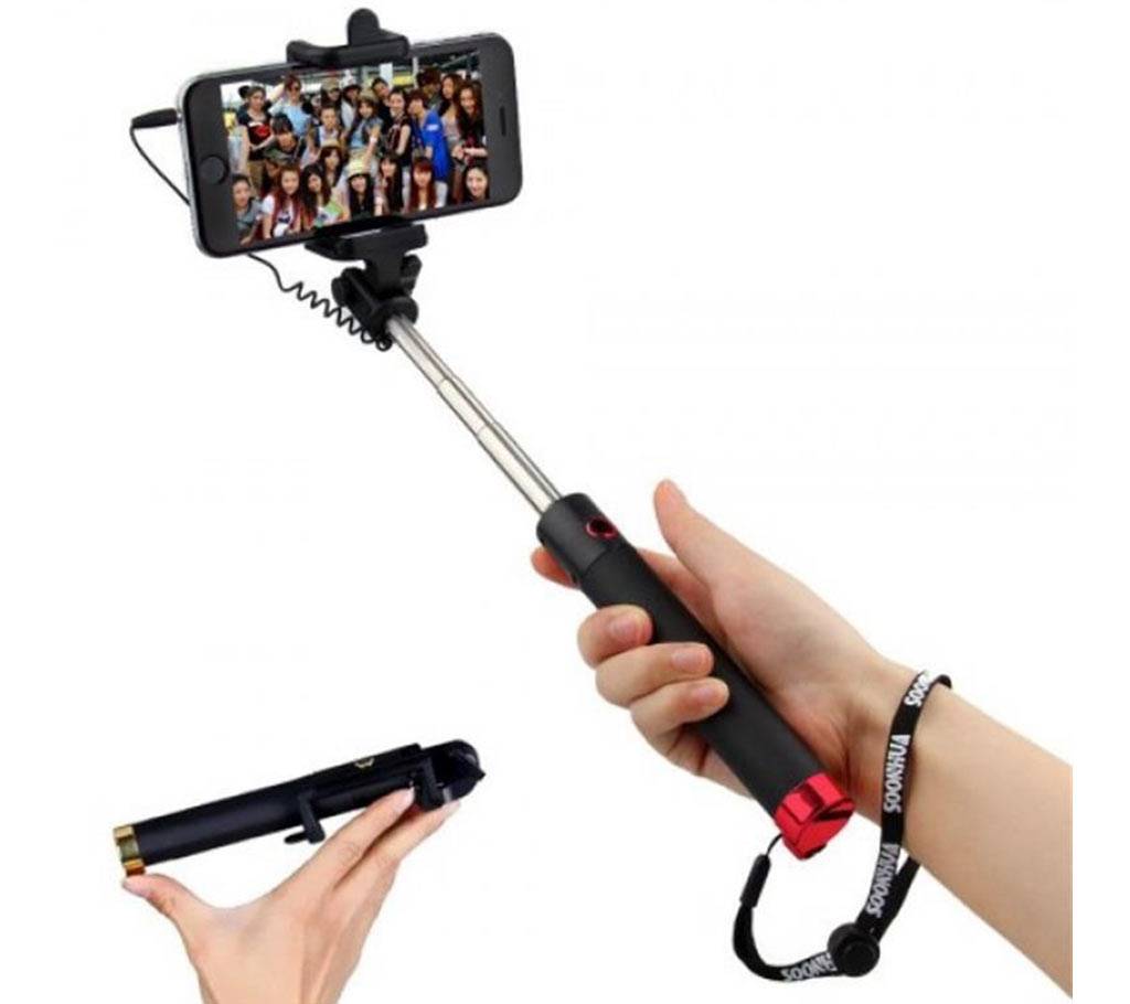 Locust Wired Selfie Monopods Mini selfie Stick বাংলাদেশ - 616070