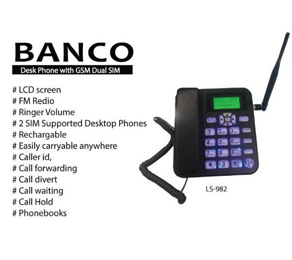 BANCO Dual SIM Phone LS-982 বাংলাদেশ - 618102