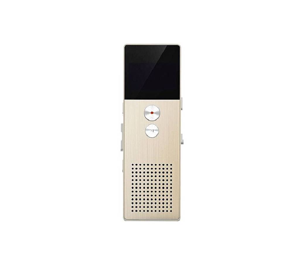 REMAX RP1 Digital Voice Recorder With MP3 মিউসিক প্লেয়ার 8GB - Gold বাংলাদেশ - 791004