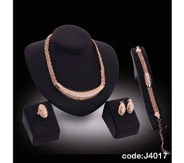 Gold Plated Jewelry Set for Women
