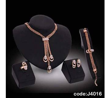 Gold Plated Jewelry Set for Women