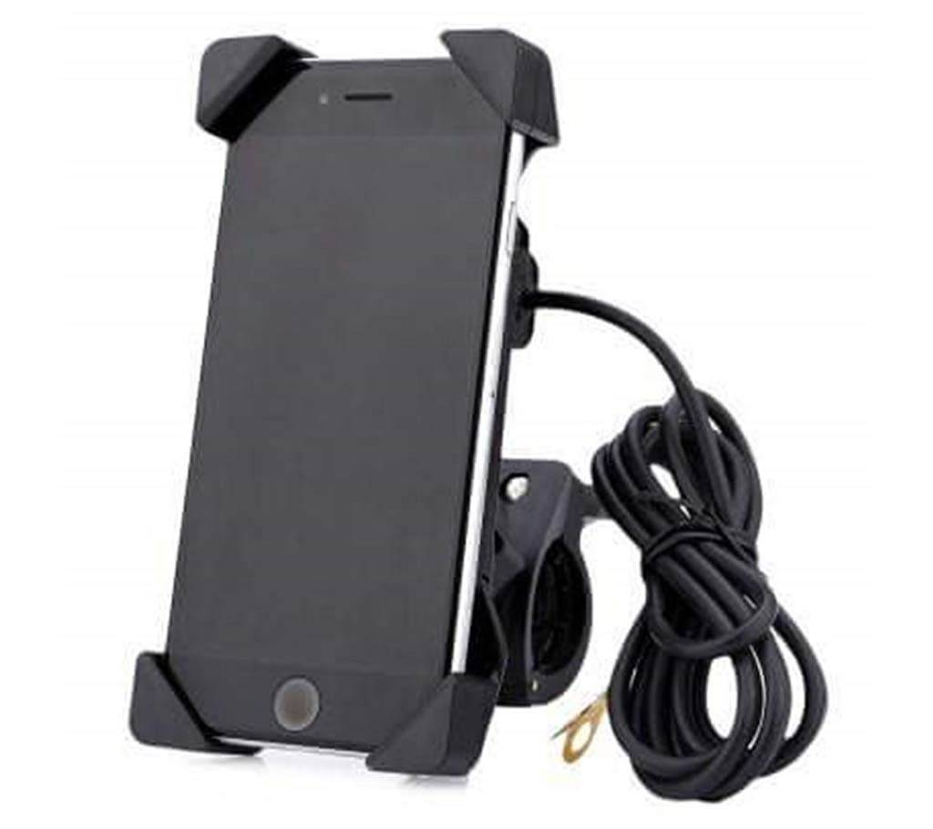 Bike Phone Holder With USB Charger বাংলাদেশ - 615879