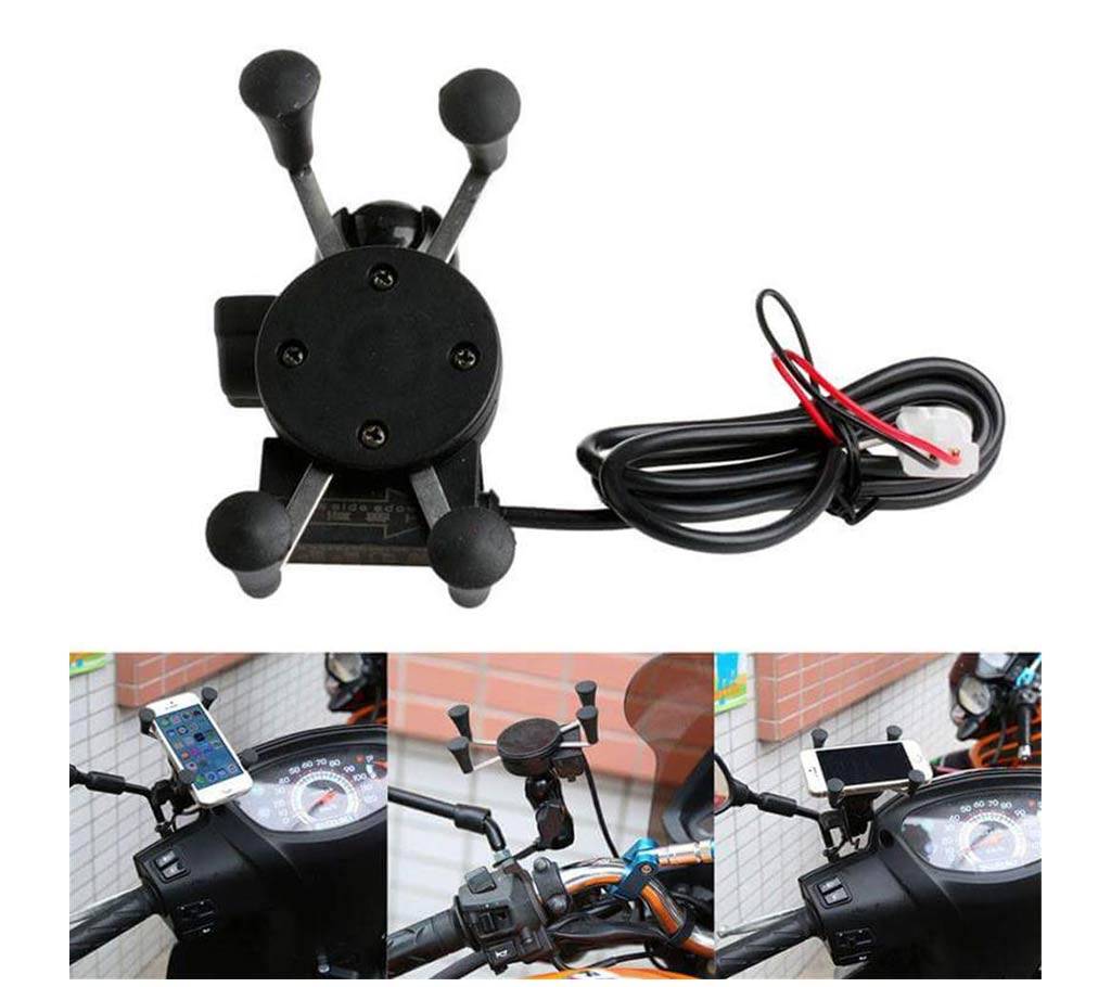 Metal body universal motorcycle stand with charger বাংলাদেশ - 619994