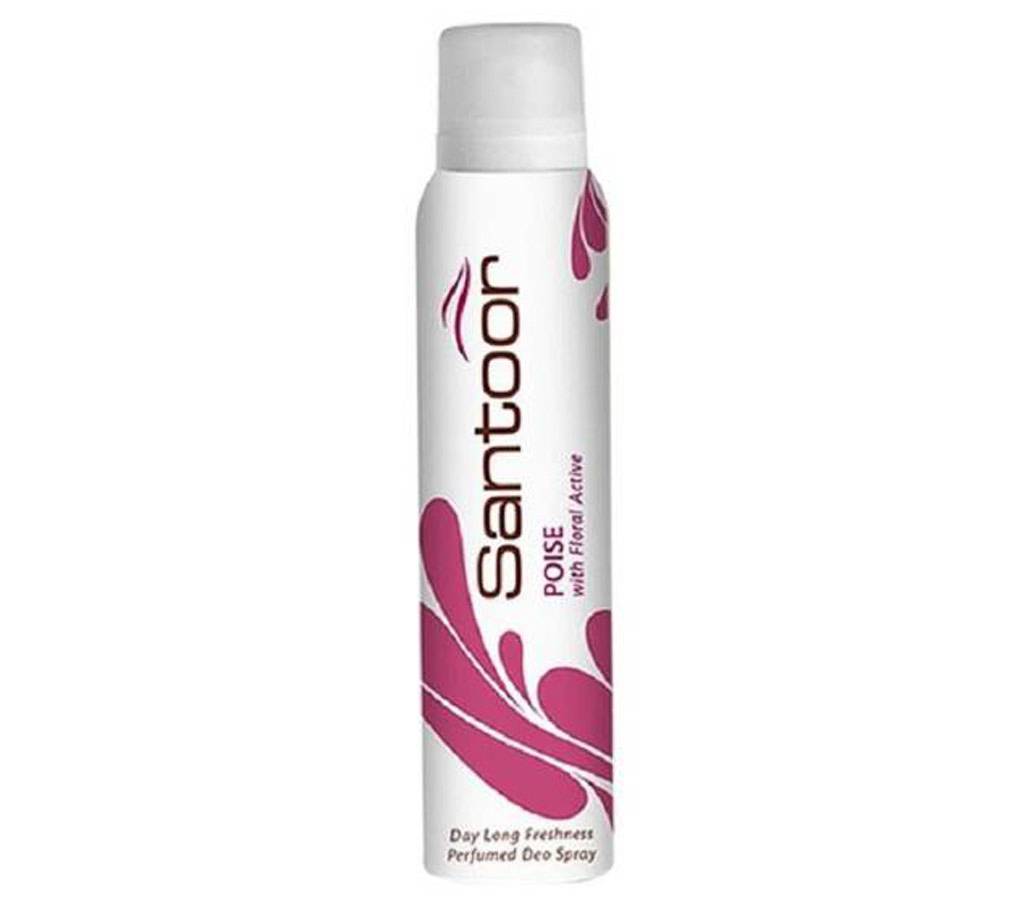 Santoor Poise with Flower Active Body Spray - 150 বাংলাদেশ - 616975
