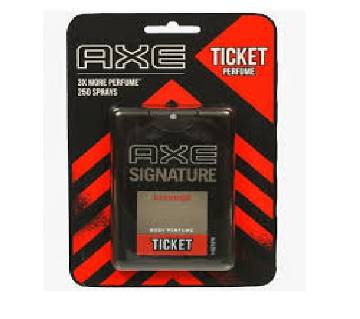 Axe Signature Red pocket perfume for men India 
