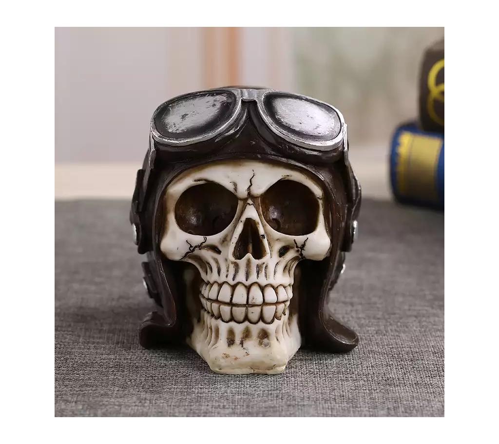 Skeleton Head Demon Skull Handicraft Rocking Statue শোপিস বাংলাদেশ - 755289