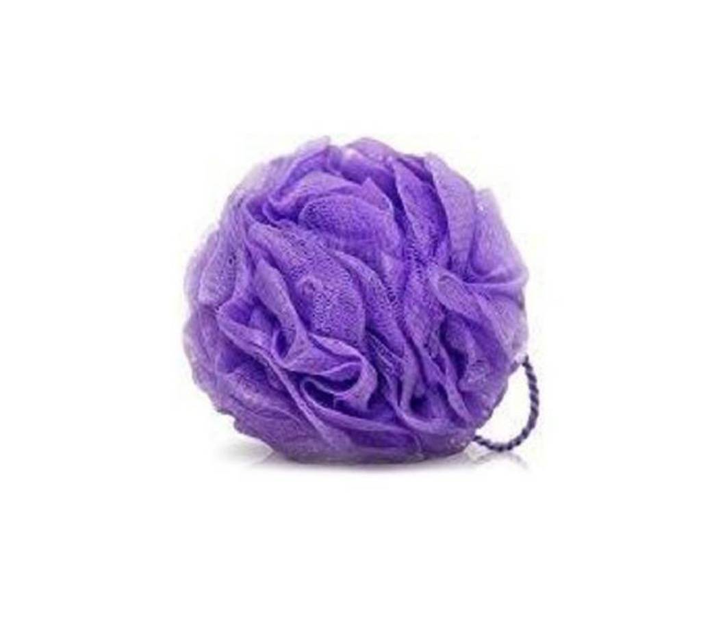 Loofah Flower Bath Shower Wash Sponge - Purple বাংলাদেশ - 618895