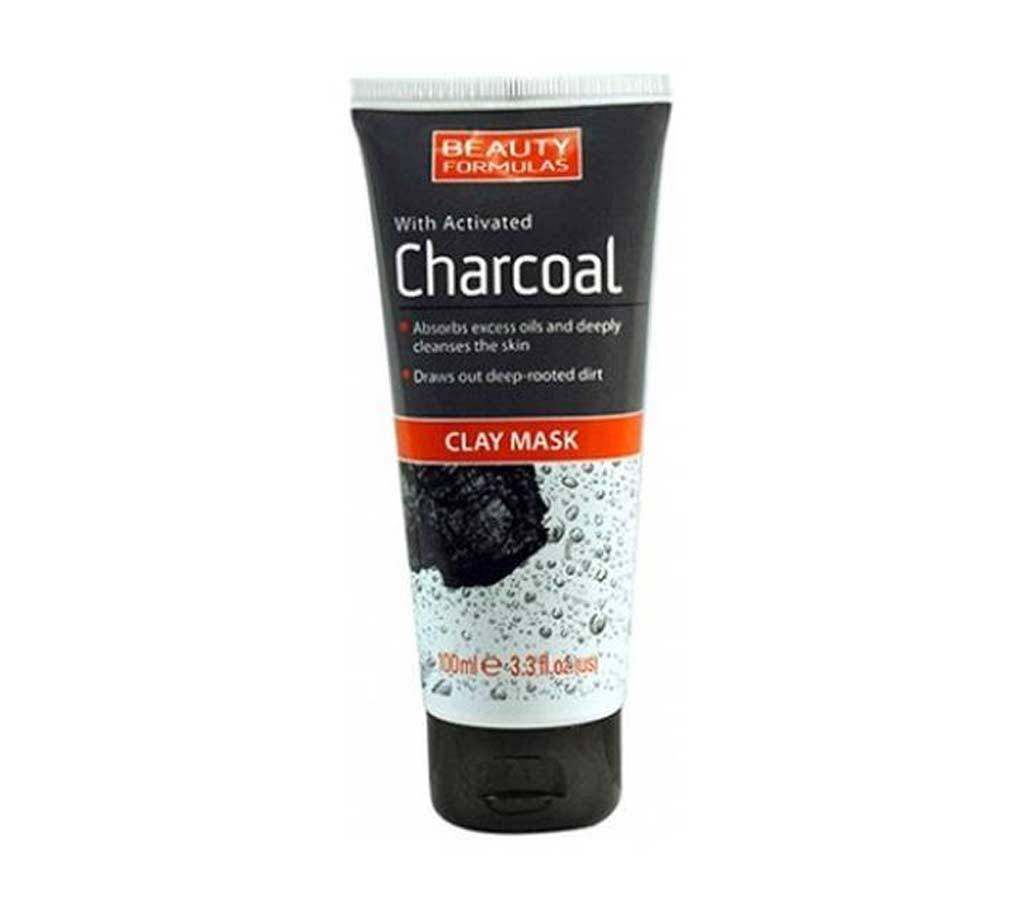 Beauty Formulas Charcoal Clay মাস্ক 100ml UK বাংলাদেশ - 746330