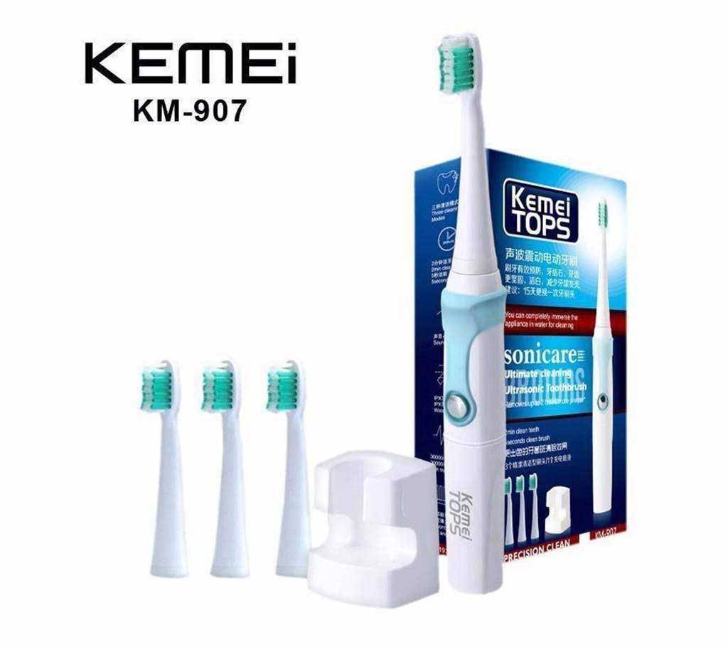 Kemei KM-907 ইলেকট্রিক ওয়াটারপ্রুফ ব্রাশ বাংলাদেশ - 645602