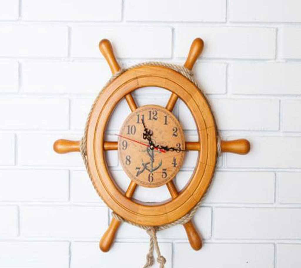 wooden wall clock বাংলাদেশ - 620176
