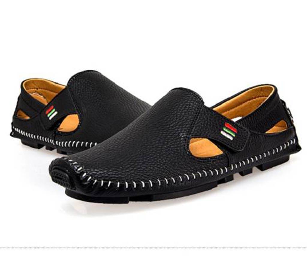 Men's Driving Shoes Leather Fashion Slipper বাংলাদেশ - 627047