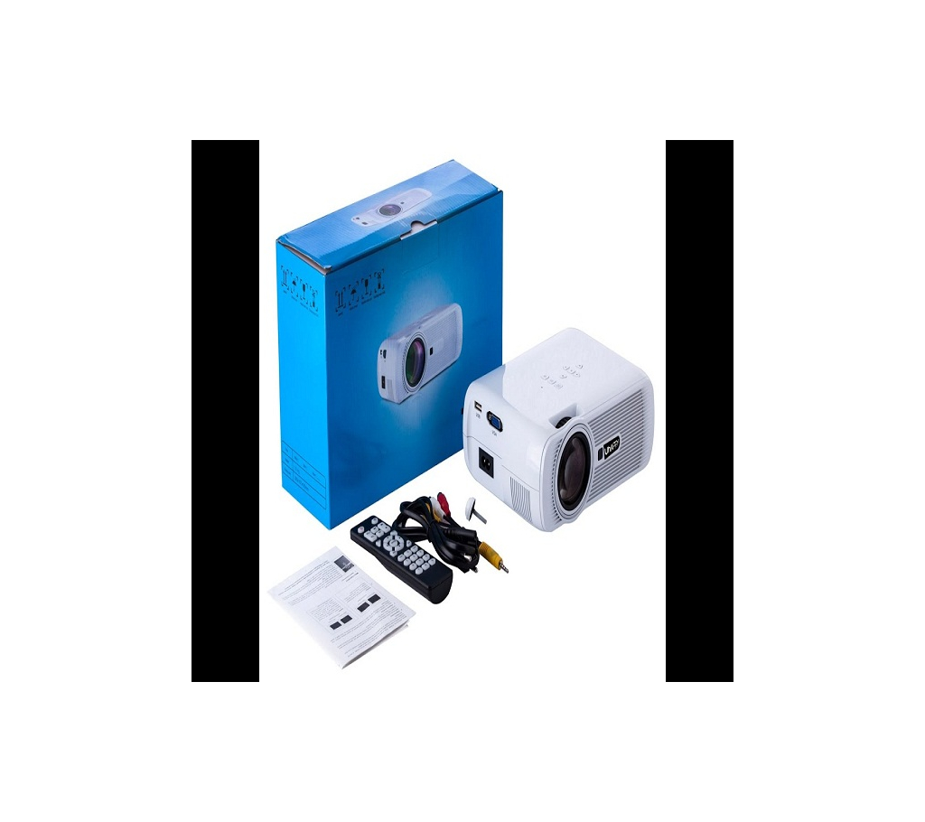 EVERYCOM X7 Mini Projector 1800 Lumens বাংলাদেশ - 633350