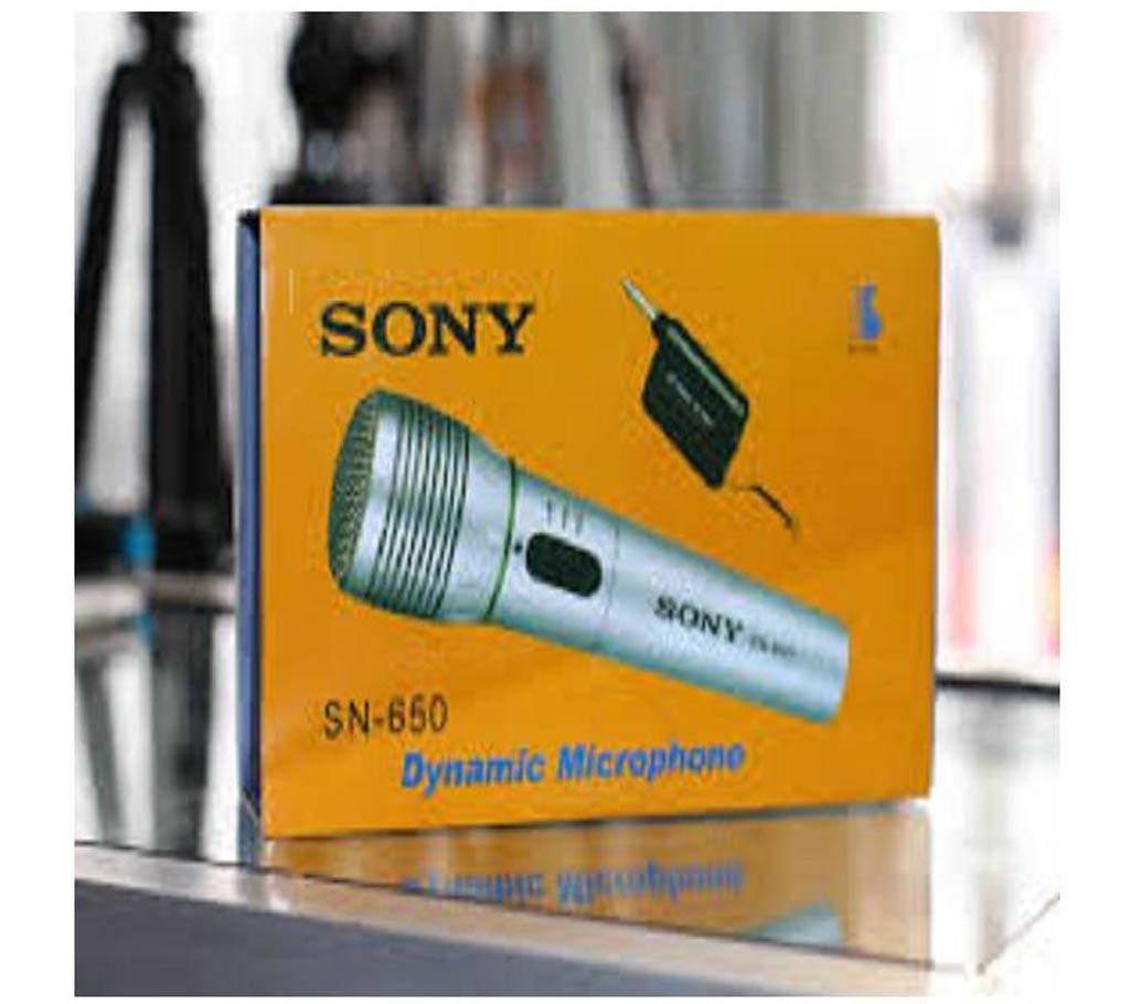 Dynamic wireless Microphone WM-650 বাংলাদেশ - 643155