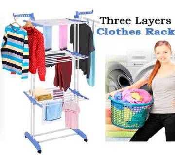 Three Layers Clothes Hanger