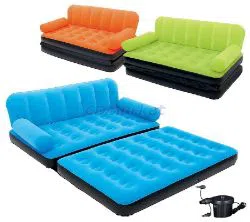 5 in 1 Multicolour Sofa Bed With Electric Pumper