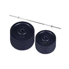 Dumbbell Barbell Set 25Kg with 4 Fit Rod