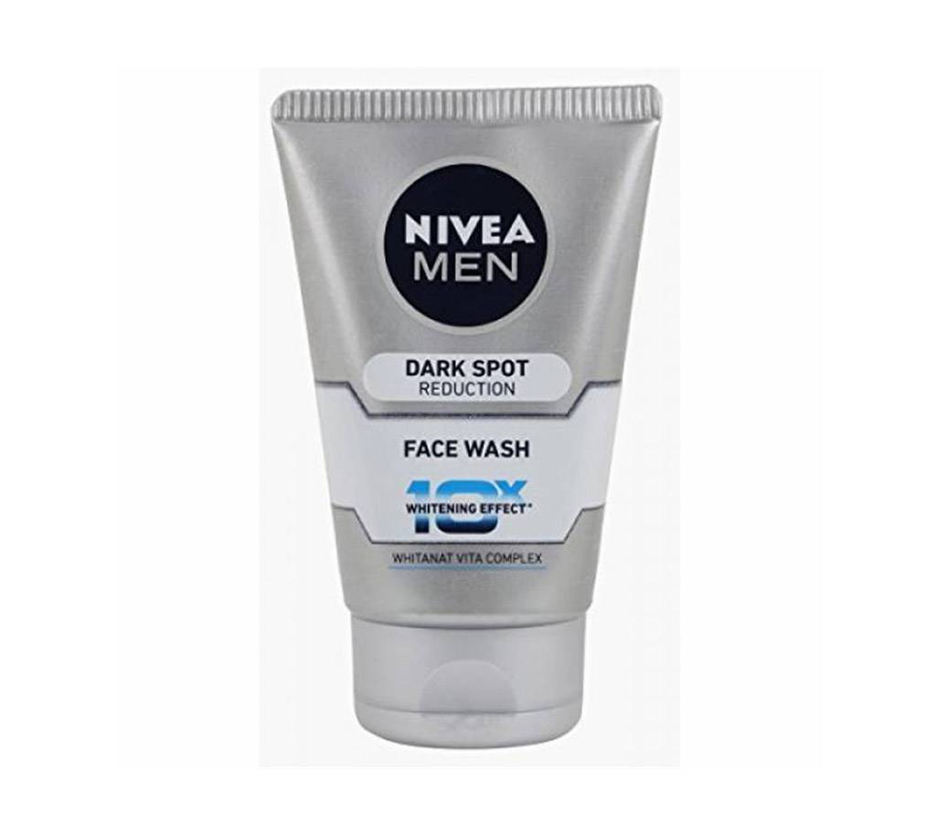 Nivea Men Dark Spot Reduction ফেস ওয়াশ (10X whitening) India বাংলাদেশ - 639769
