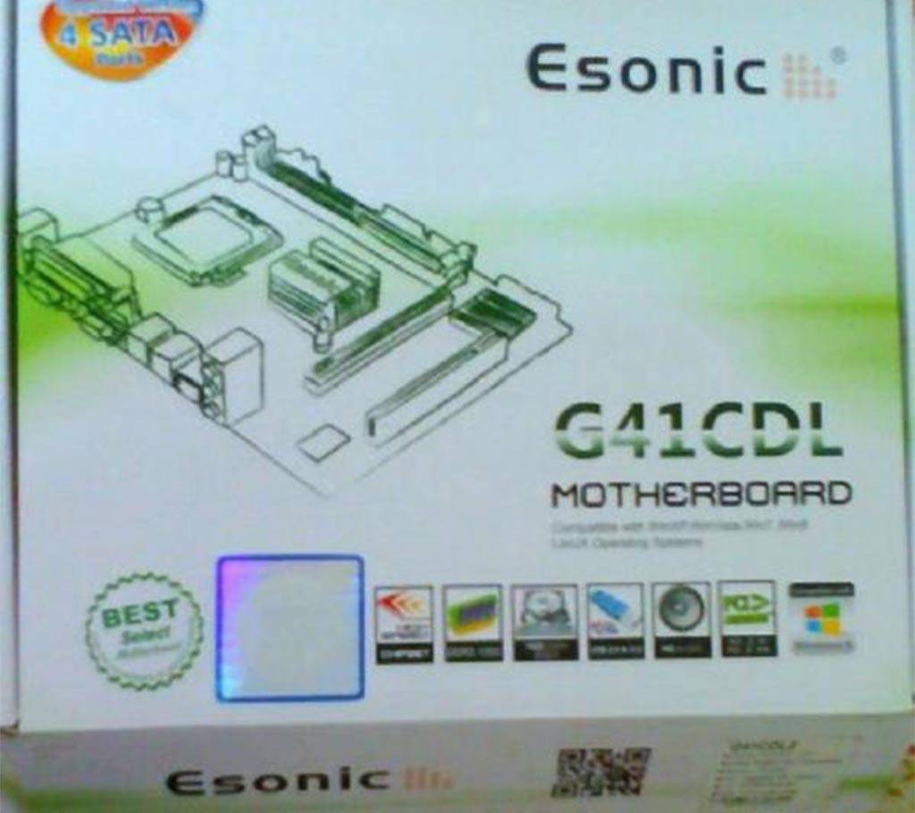 Esonic g 41 cdl.processor dual core motherboard বাংলাদেশ - 623266