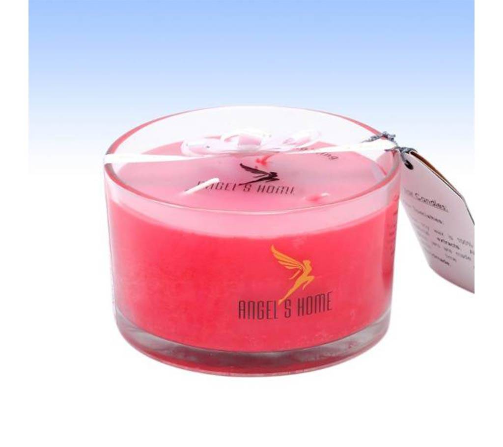 Glass Jar Candle - Rose Fragrance বাংলাদেশ - 624286