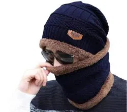 Unisex Winter Hat scarf set