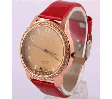 Ladies Artificial Leather Watch