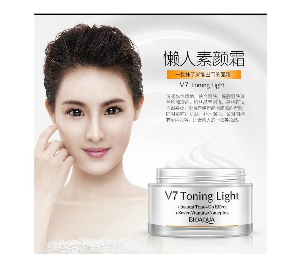 BIOAQUA V7 Toning Light Cream 50gm - China বাংলাদেশ - 707030